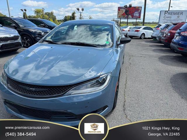 Photo of 2015 Ceramic Blue Clearcoat Chrysler 200