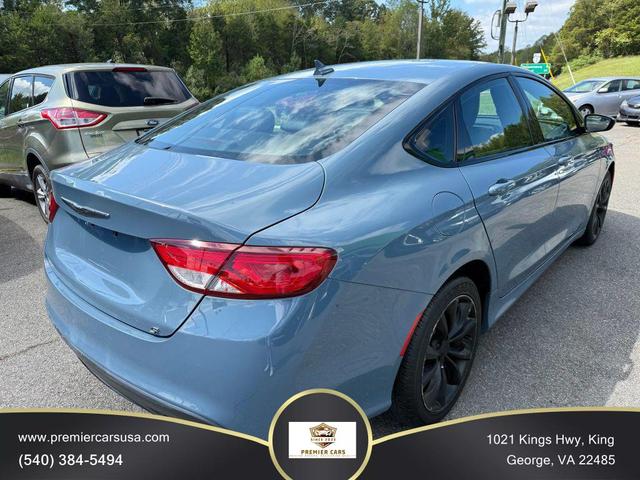 Photo of 2015 Ceramic Blue Clearcoat Chrysler 200