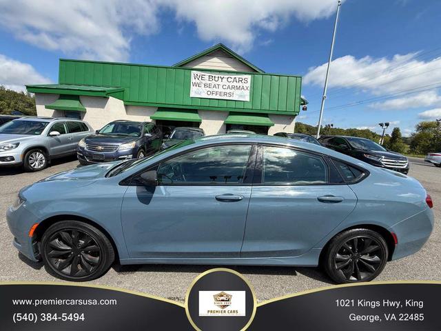 Photo of 2015 Ceramic Blue Clearcoat Chrysler 200