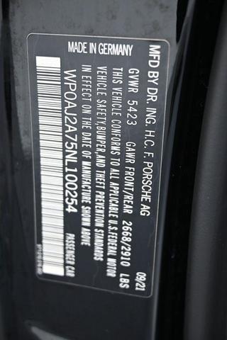 Photo of 2022 Black Porsche Panamera