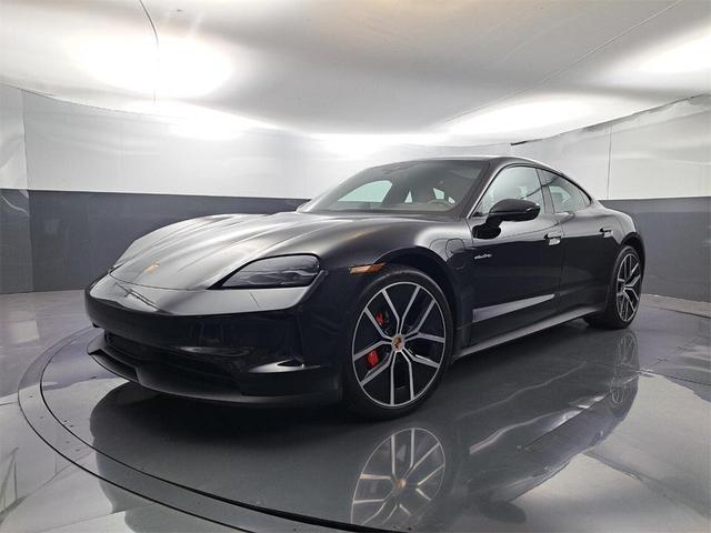 Photo of 2025 Jet Black Metallic Porsche Taycan