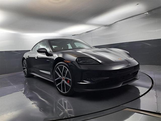 Photo of 2025 Jet Black Metallic Porsche Taycan
