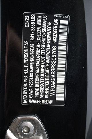 Photo of 2023 Jet Black Metallic Porsche 911
