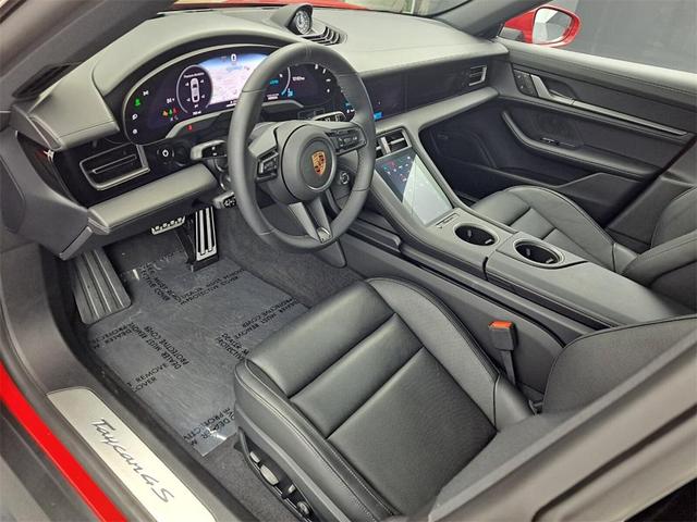 Photo of 2025 Carmine Red Porsche Taycan