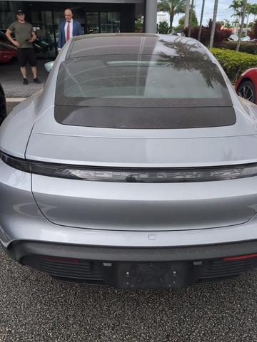 Photo of 2021 Dolomite Silver Metallic Porsche Taycan