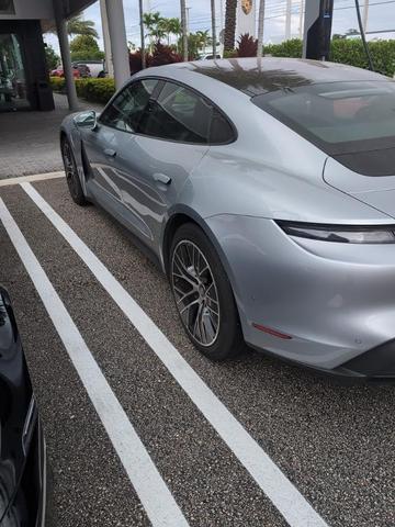 Photo of 2021 Dolomite Silver Metallic Porsche Taycan