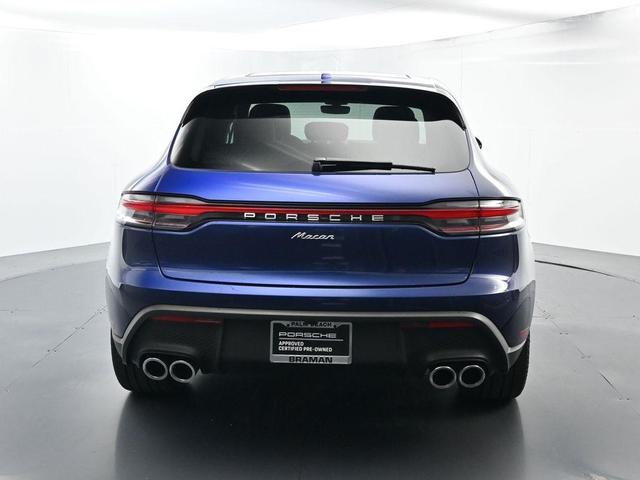 Photo of 2024 Gentian Blue Metallic Porsche Macan