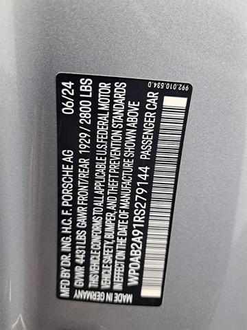 Photo of 2024 GT Silver Metallic Porsche 911