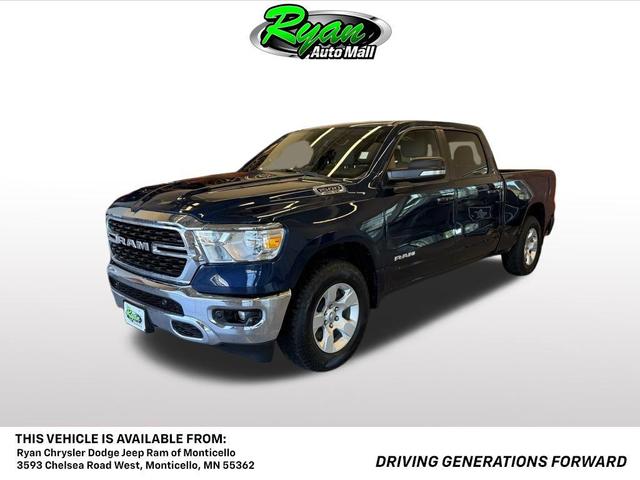 Photo of 2022 Patriot Blue Pearlcoat RAM 1500