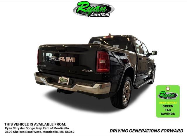 Photo of 2025 Diamond Black Crystal Pearlcoat RAM 1500
