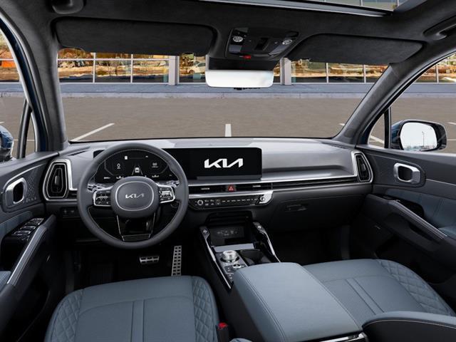 Photo of 2025 Mineral Blue Kia Sorento Hybrid