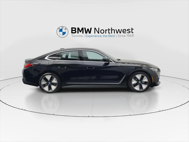 Photo of 2025 Black Sapphire Metallic BMW i4 Gran Coupe