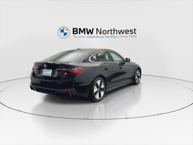 Photo of 2025 Black Sapphire Metallic BMW i4 Gran Coupe