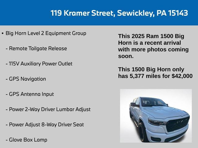Photo of 2025 Bright White Clearcoat RAM 1500