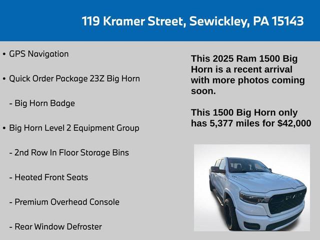 Photo of 2025 Bright White Clearcoat RAM 1500