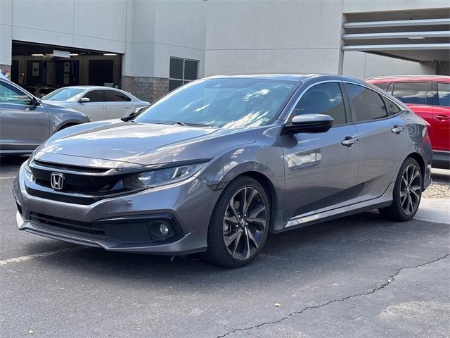 Photo of 2021 Modern Steel Metallic Honda Civic
