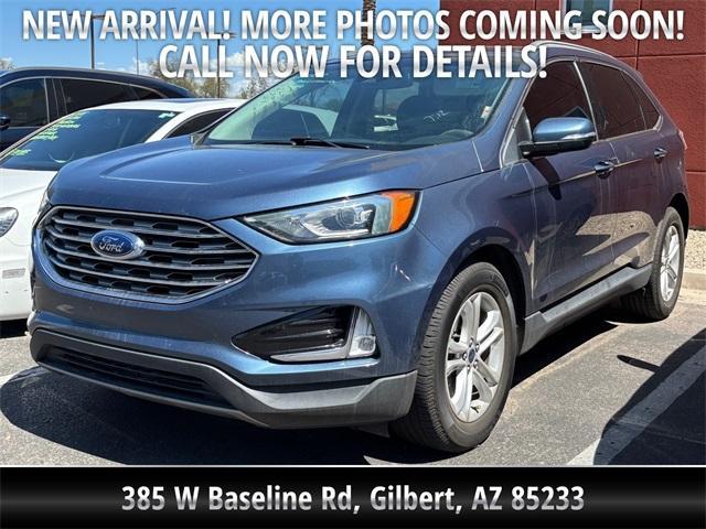 Photo of 2019 Blue Metallic Ford Edge