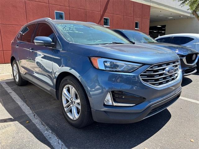 Photo of 2019 Blue Metallic Ford Edge