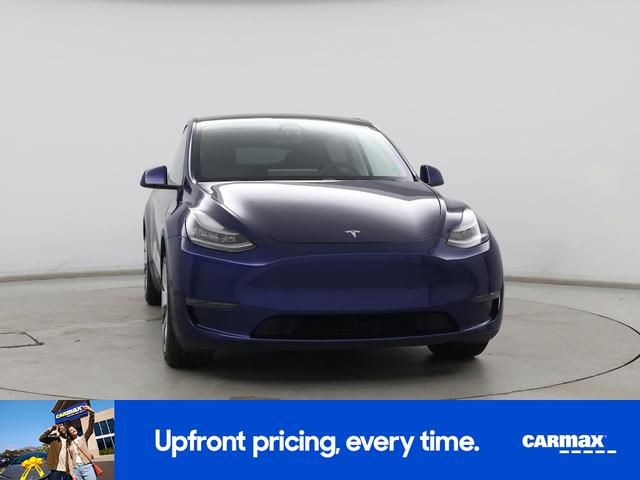 Photo of 2021 Blue Tesla Model Y
