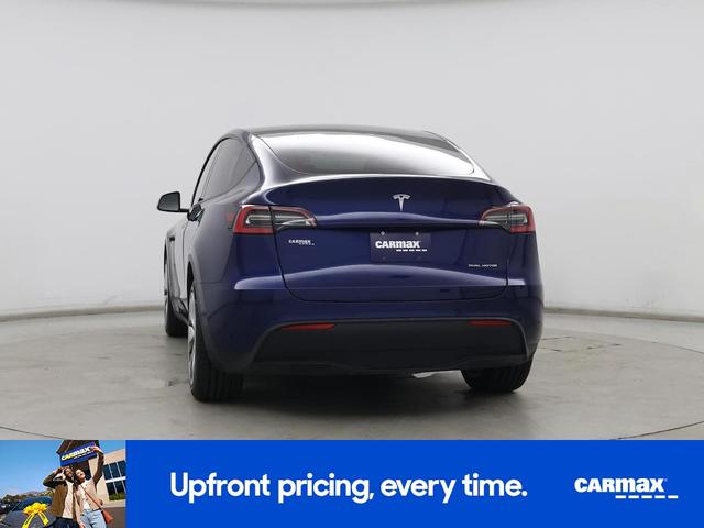Photo of 2021 Blue Tesla Model Y