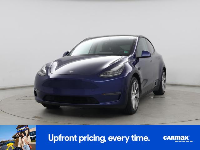 Photo of 2021 Blue Tesla Model Y