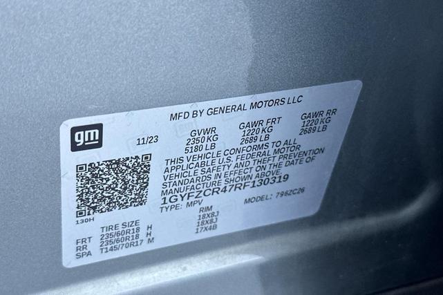 Photo of 2024 Silver Metallic Cadillac XT4