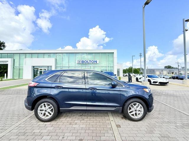 Photo of 2024 Stone Blue Metallic Ford Edge