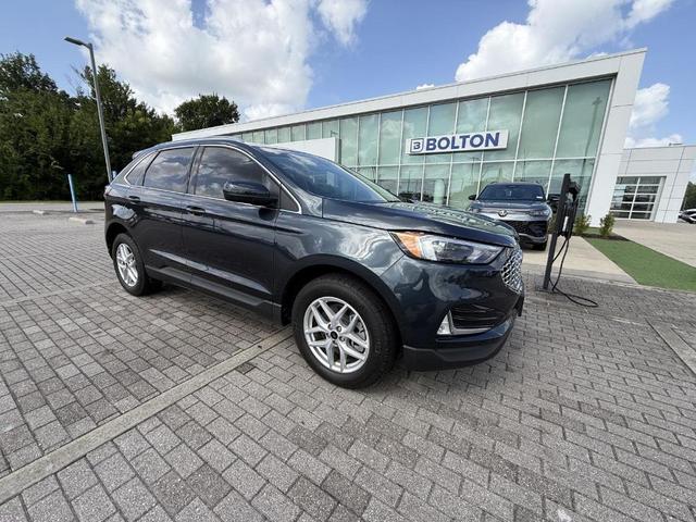 Photo of 2024 Stone Blue Metallic Ford Edge