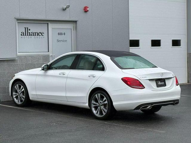 Photo of 2018 White Mercedes-Benz C-Class