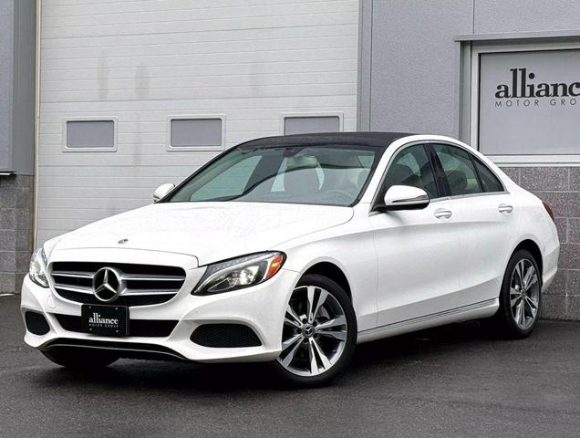 Photo of 2018 White Mercedes-Benz C-Class