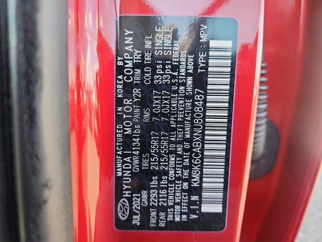 Photo of 2022 Pulse Red Hyundai KONA