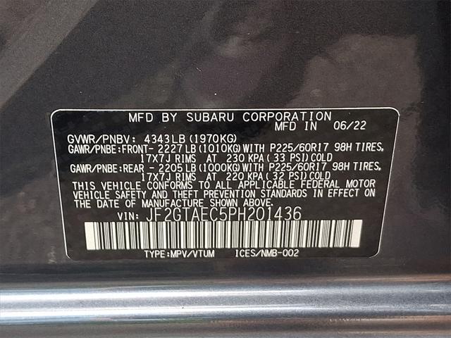 Photo of 2023 Magnetite Gray Metallic Subaru Crosstrek