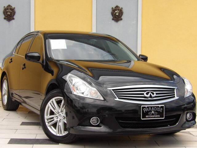 2011 Infiniti G37X