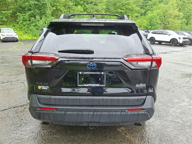 Photo of 2024 Midnight Black Metallic Toyota RAV4 Hybrid