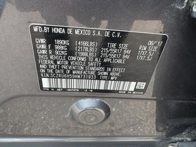 Photo of 2017 GREY Honda HR-V