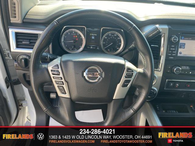 Photo of 2018 Glacier White Nissan Titan