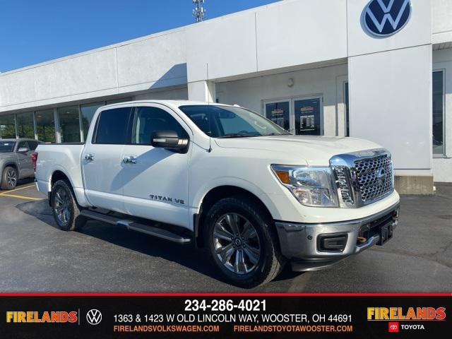 Photo of 2018 Glacier White Nissan Titan