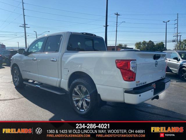 Photo of 2018 Glacier White Nissan Titan