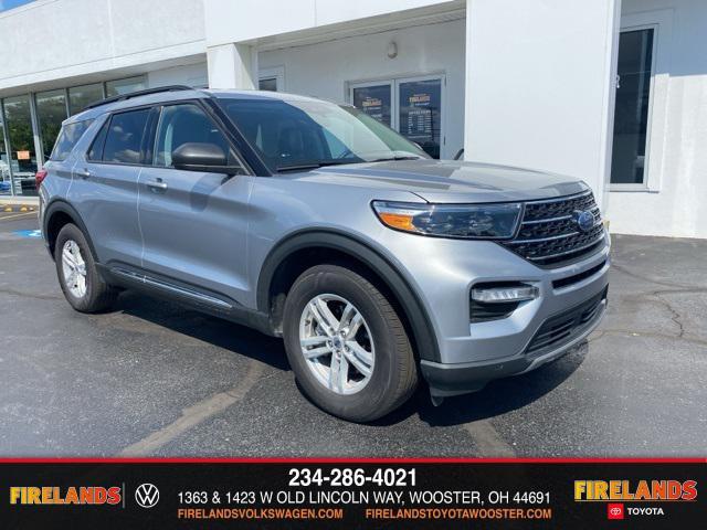 Photo of 2021 Iconic Silver Metallic Ford Explorer