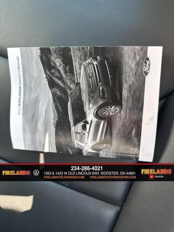Photo of 2022 Agate Black Metallic Ford Explorer