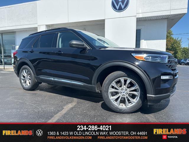 Photo of 2022 Agate Black Metallic Ford Explorer