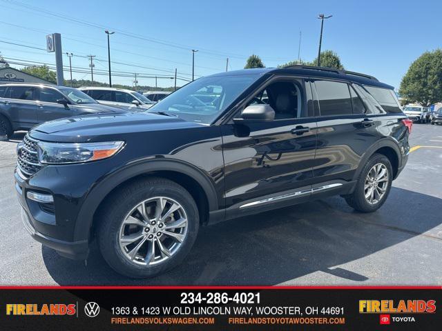 Photo of 2022 Agate Black Metallic Ford Explorer