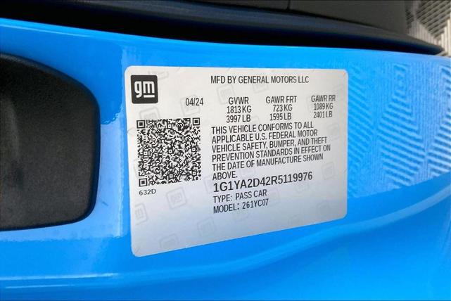 Photo of 2024 Rapid Blue Chevrolet Corvette