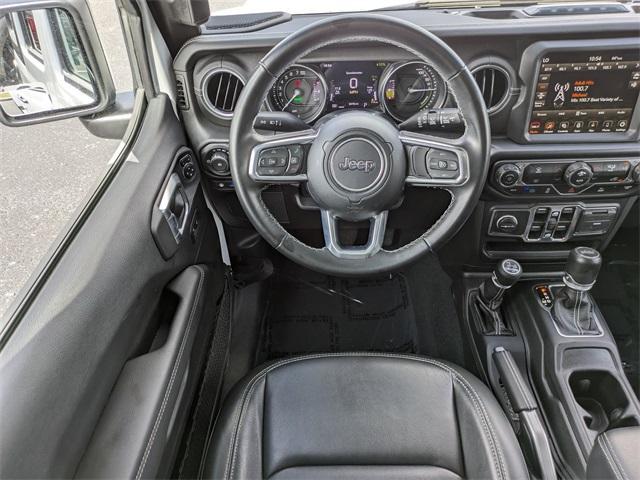 Photo of 2022 Bright White Clearcoat Jeep Wrangler Unlimited 4xe
