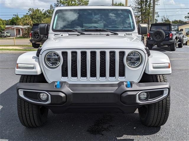 Photo of 2022 Bright White Clearcoat Jeep Wrangler Unlimited 4xe