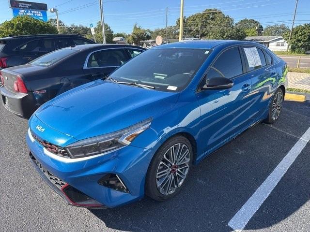 Photo of 2022 Blue Kia Forte