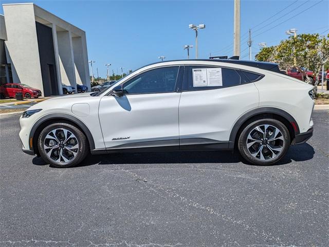 Photo of 2024 White Metallic Ford Mustang Mach-E