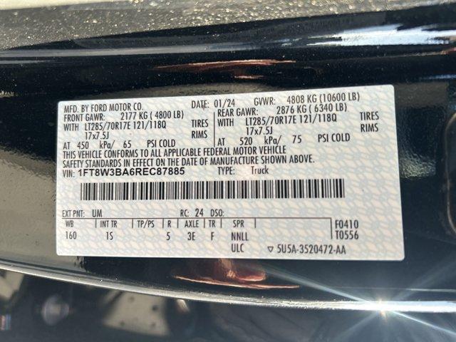 Photo of 2024 Agate Black Metallic Ford F-350
