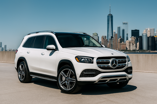 Photo of 2021 White Mercedes-Benz GLS 450
