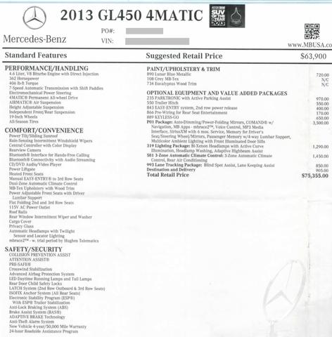Photo of 2013 Blue Mercedes-Benz GL-Class